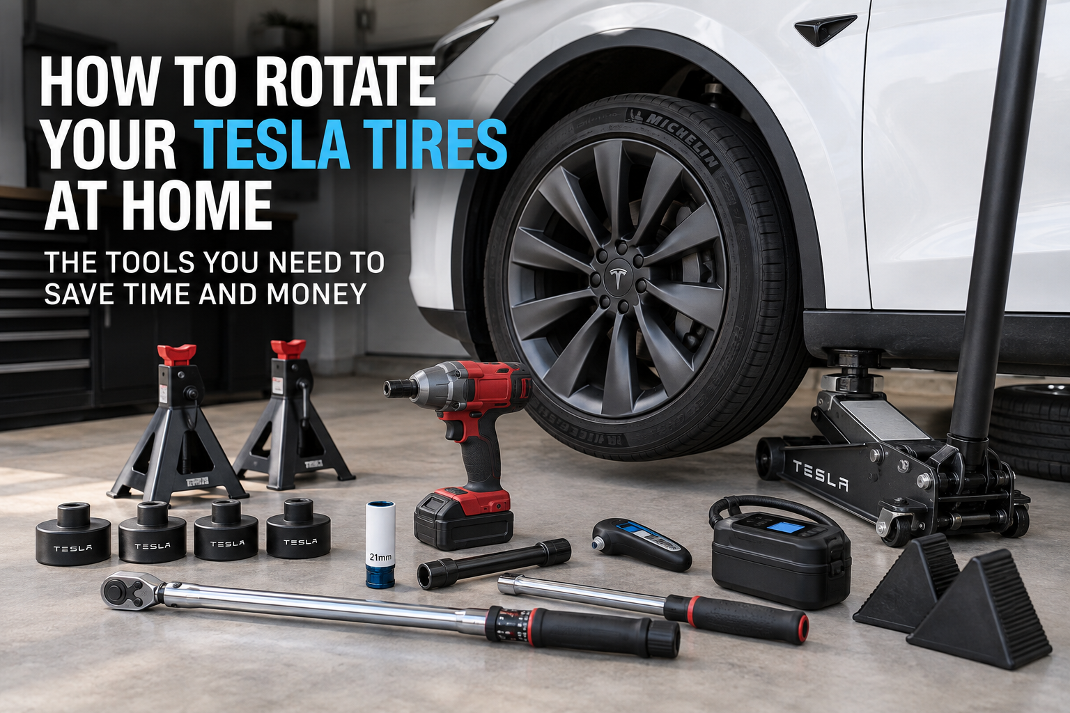 How to rotate tesla tires safely and save money